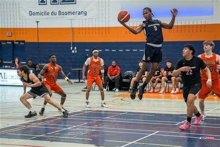 RSEQ 2025 - Basketball M D2 - André Laurendeau (75) vs (79) Collège Ahuntsic