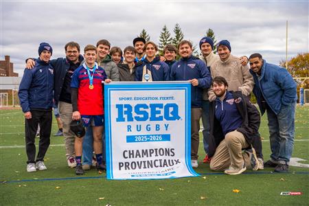 RSEQ 2025 - Rugby M - Finale - ETS vs Université de Montréal - Après Match