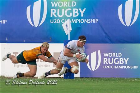 2025 World Rugby U20 Championship - Australia (68) vs (40) England