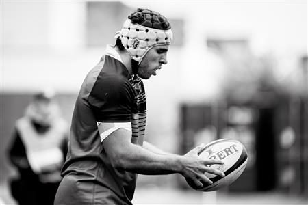 RSEQ 2025 - Rugby M - Démi Finale - ETS vs Bishop's - Match - B&W