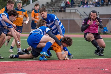 RSEQ 2025 - Demi-finale Rugby M - Cegep André-Laurendeau vs College Dawson