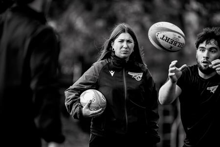 RSEQ 2025 - Rugby M - Piranhas ETS vs Bishop's Gaiters - Reel 3 - B&W